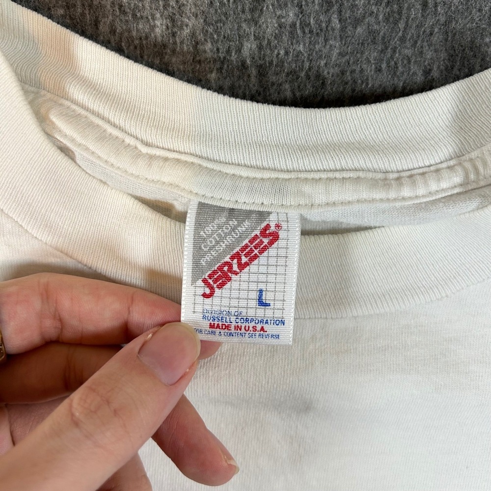 VTG I'm Retired, This is as Dressed up as I get Funny Shirt Mens L Single Stitch - Picture 3 of 8